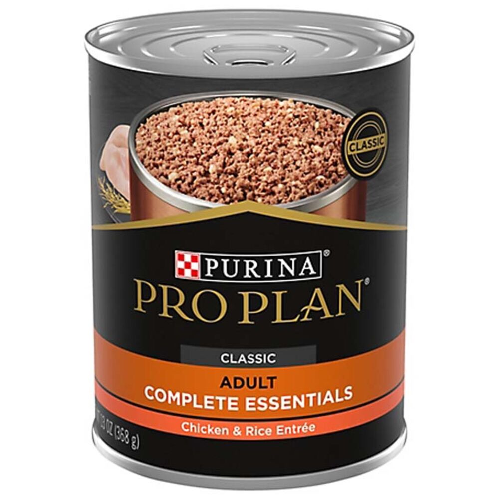 image of Pro Plan Wet Dog Food- Chicken and Rice, 13 oz
