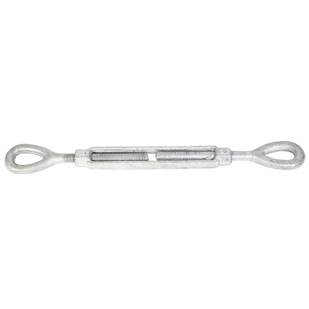 image of Forged Turnbuckle, 3/8-Inch by 6-Inch Eye and Eye, Galvanized