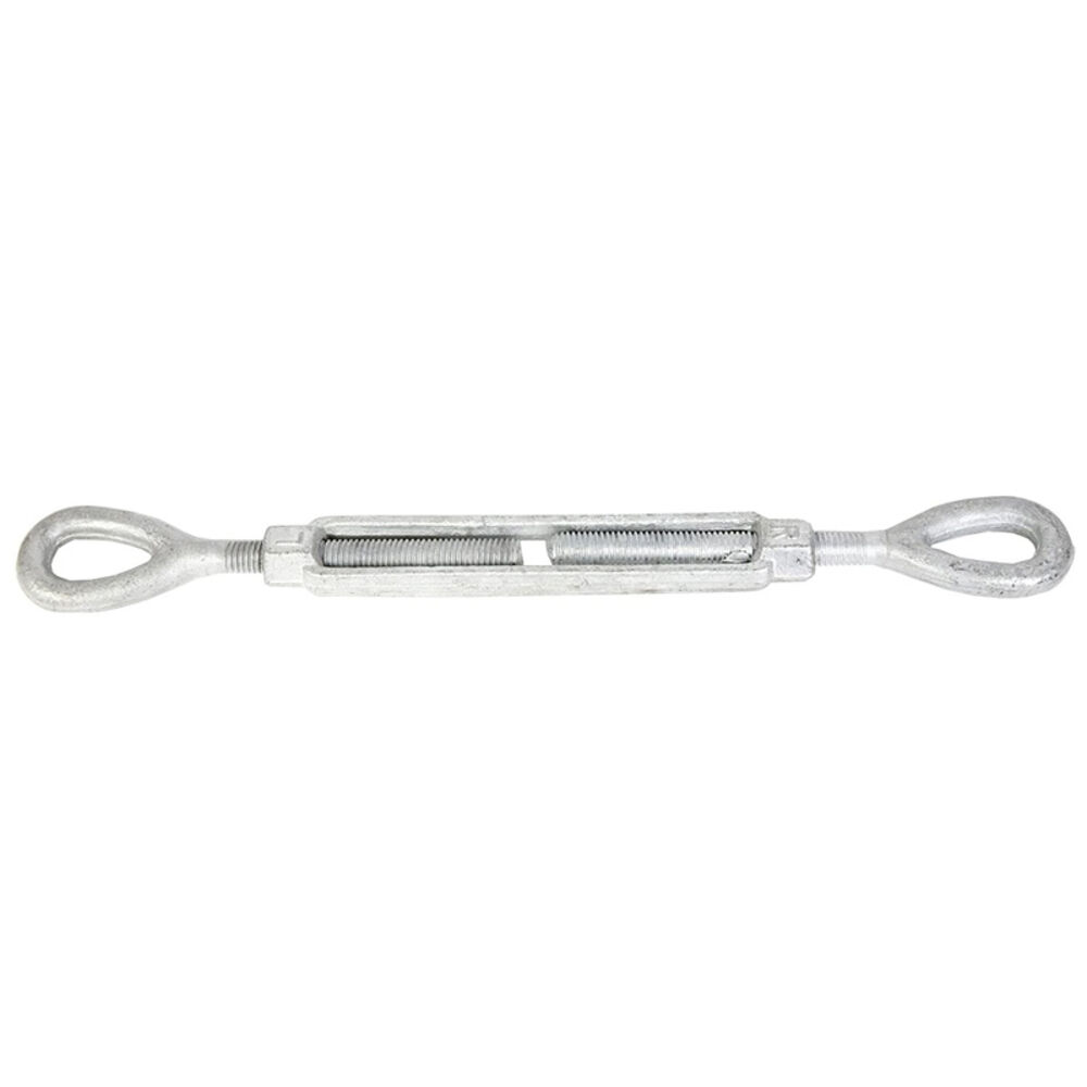 image of Galvanized Forged Turnbuckle, 1/2 in by 6 in Eye and Eye
