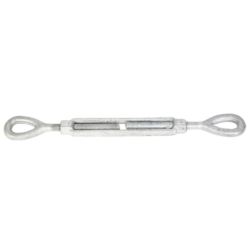 image of Forged Turnbuckle, 1/2-Inch by 9-Inch Eye and Eye, Galvanized