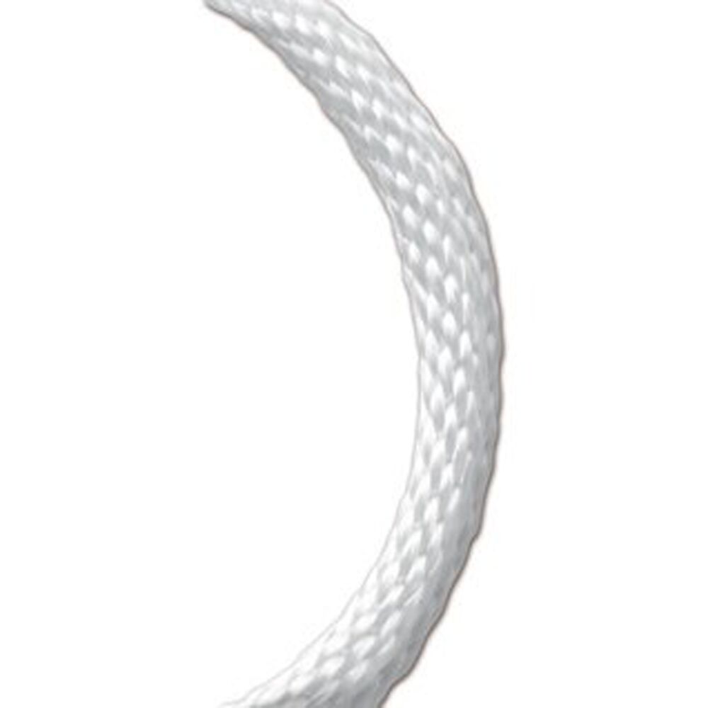 image of Rope, Single Braided Nylon, White, 3/16 in, (Sold By the Foot)