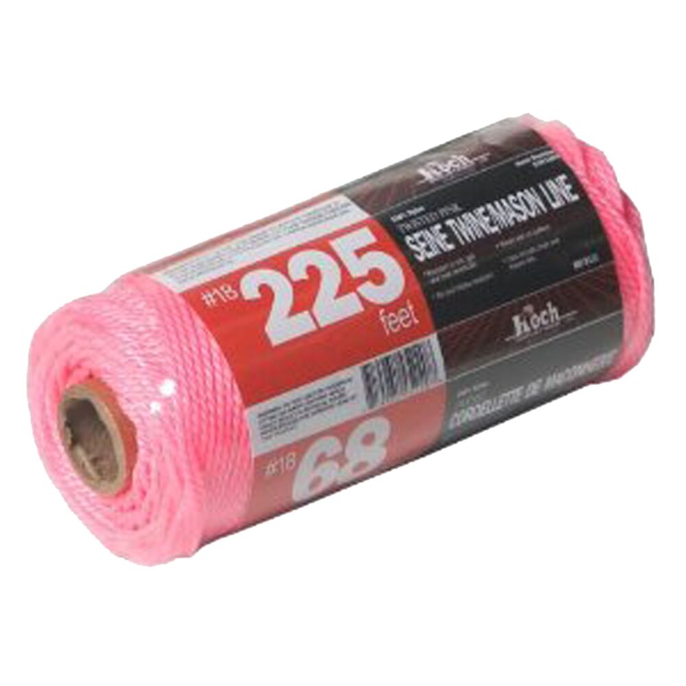 image of Rope, Nylon, Seine Pink, 225 ft