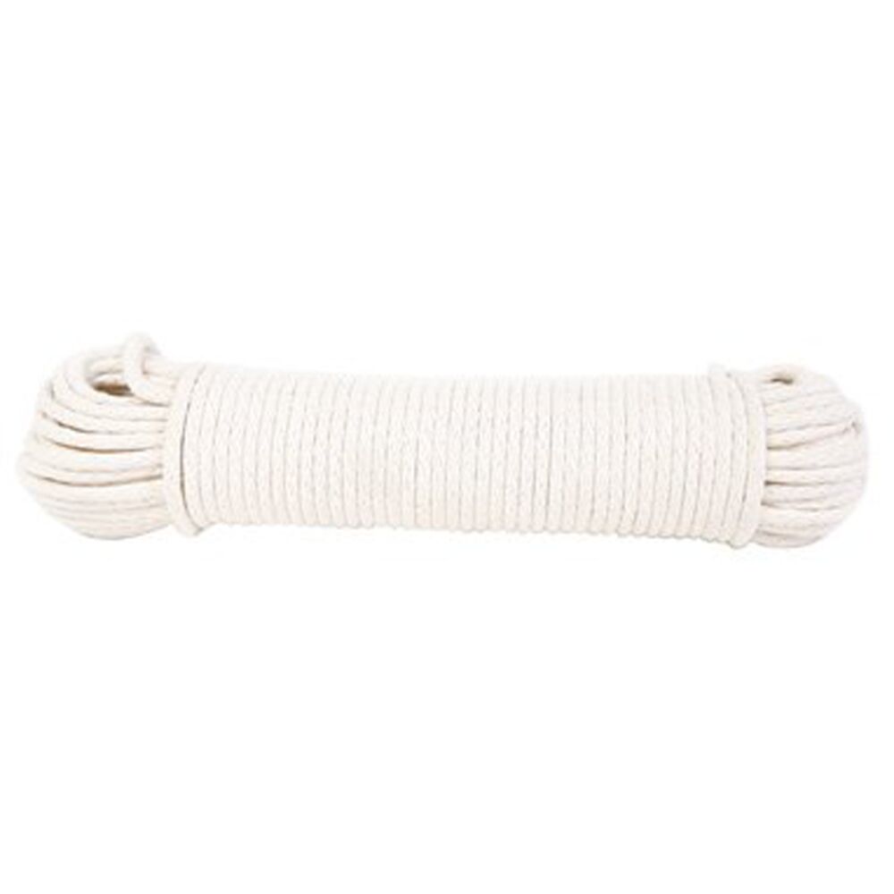 image of Rope, Cotton Poly Sash, 1/4 in x 100 ft