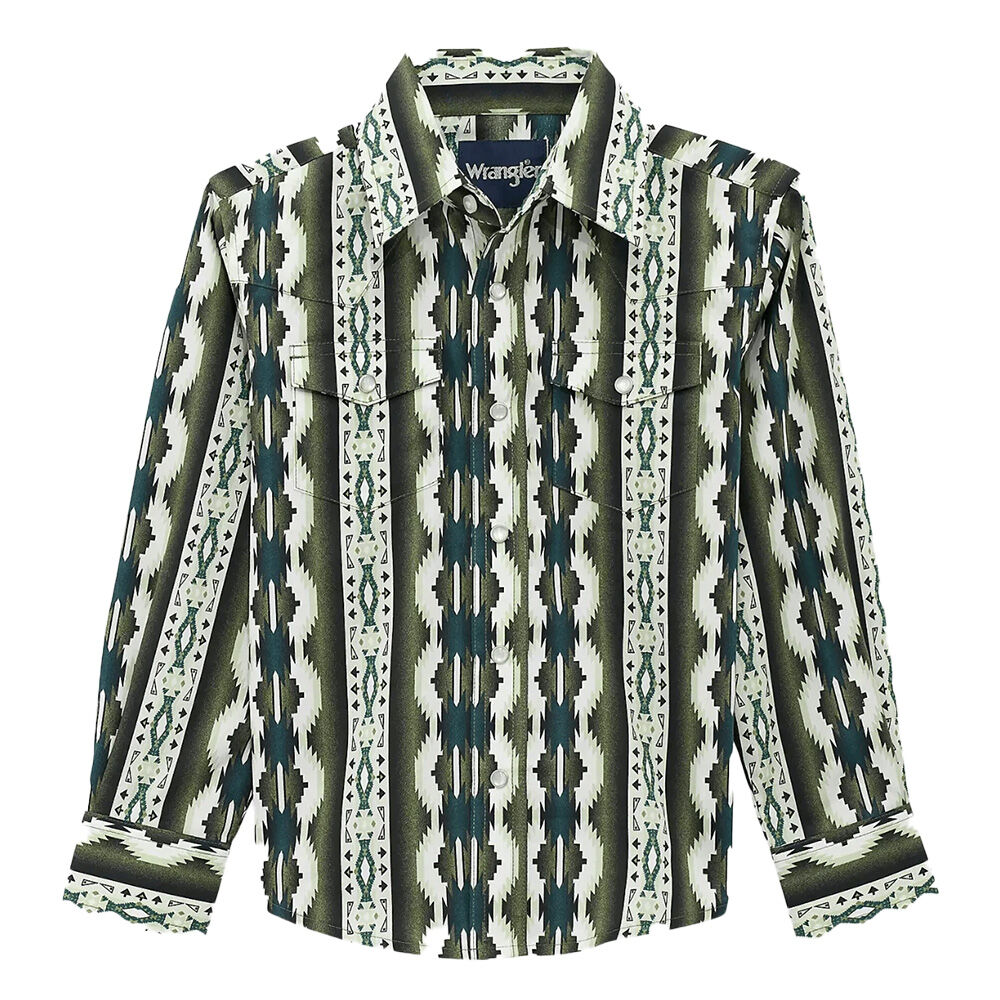 image of Kid's Checotah Long Sleeve Snap Shirt