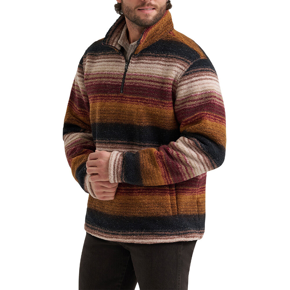image of Men's Hay Away Sherpa 1/4 Zip Pullover