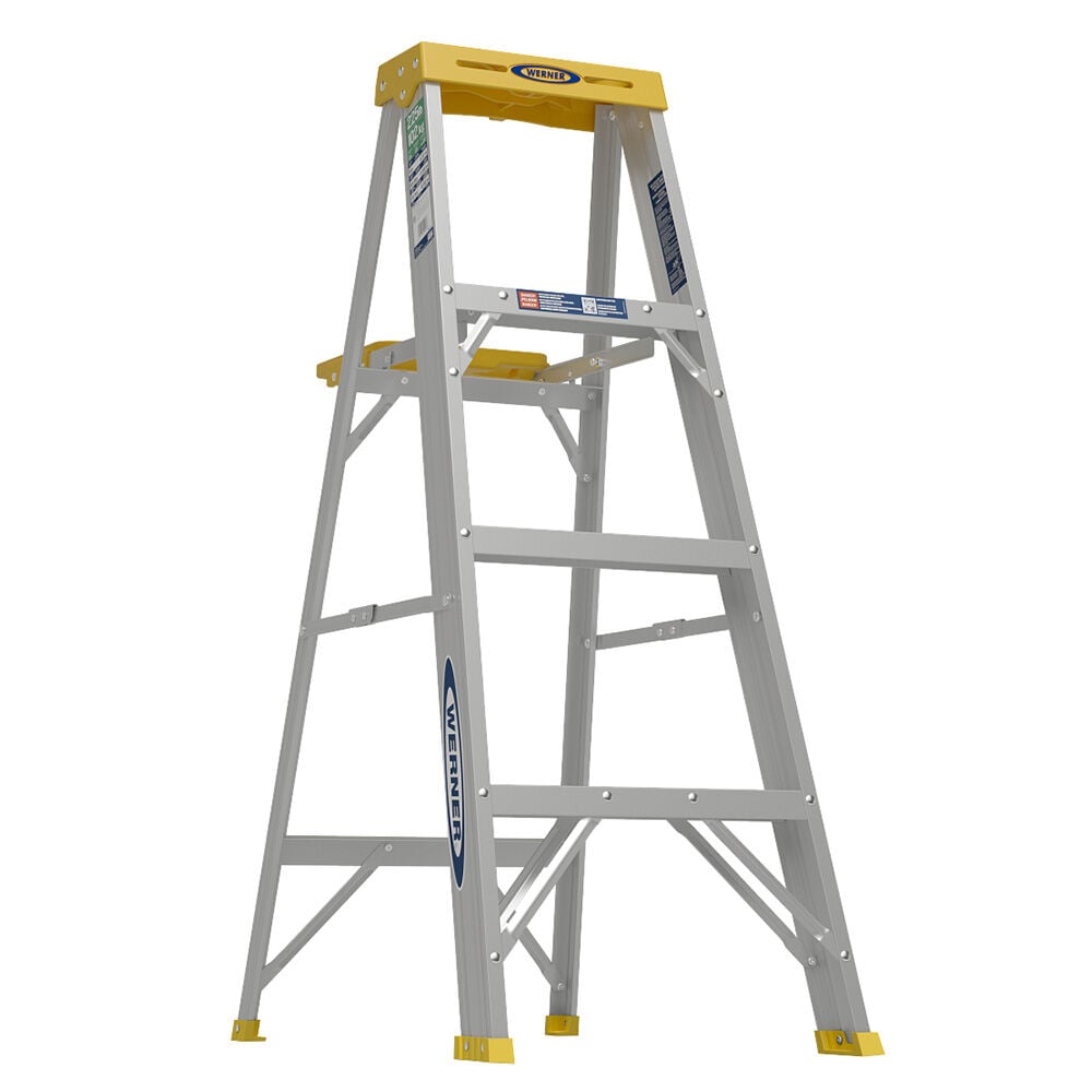 image of 4 ft Type II Aluminum Step Ladder
