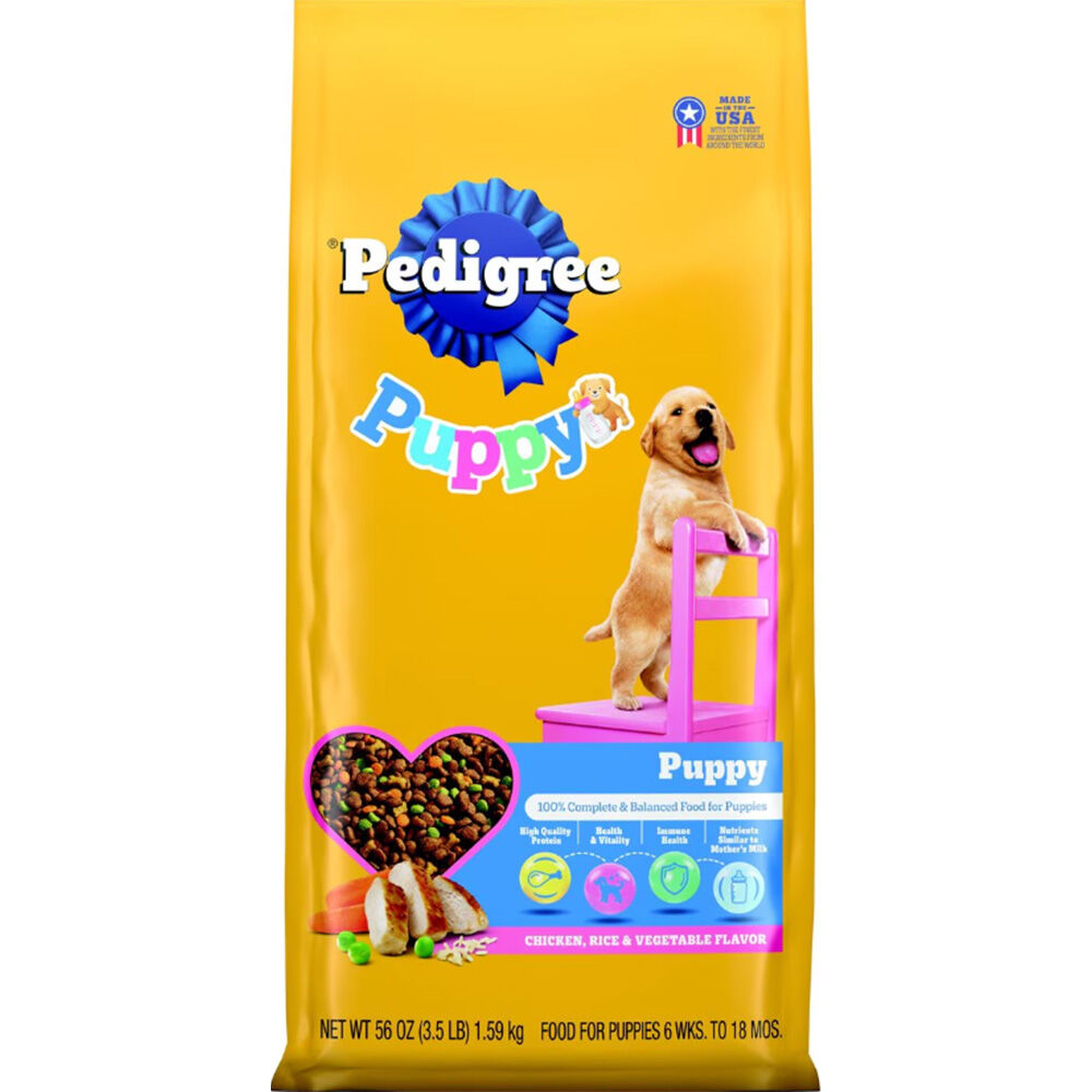 image of Puppy Growth & Protection Chicken & Vegetable Puppy Food, 3.5 lbs