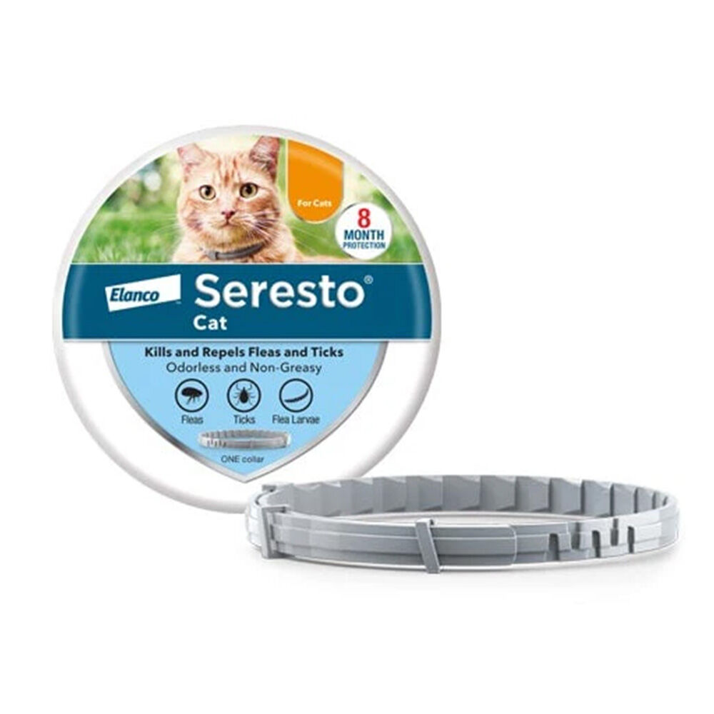 image of Seresto Flea and Tick Collar for Cats