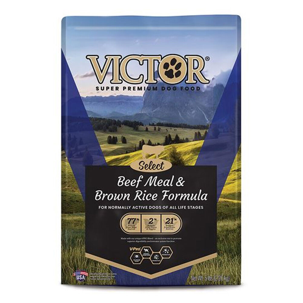 image of Dry Dog Food- Select, Beef Meal and Brown Rice, 5 lb