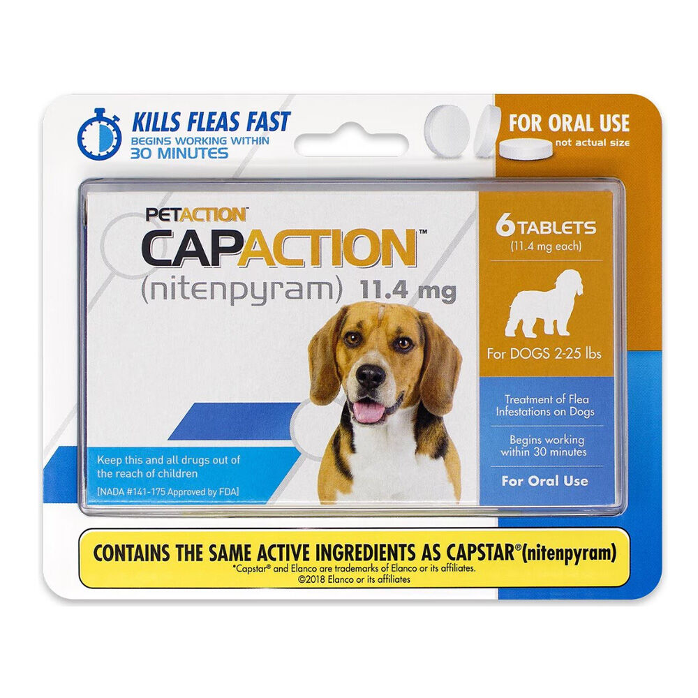 image of Pet Flea Treatment- Fast Acting, Small Dogs, 6 Pk