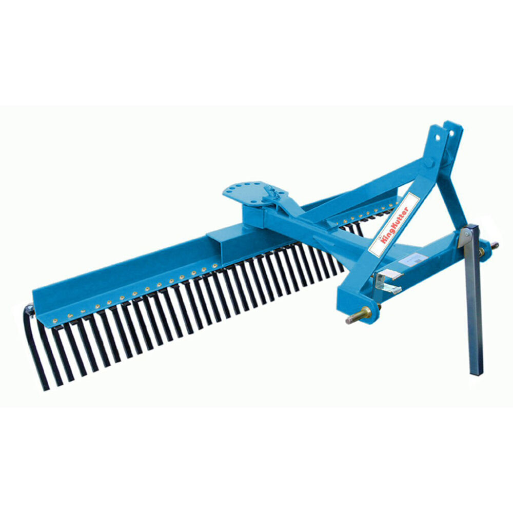 image of 6 ft Square Tube Yard Rake