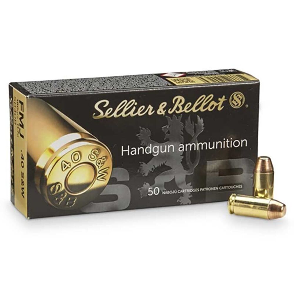 image of 40 S&W 180 Grain Handgun Ammunition, 50 rounds