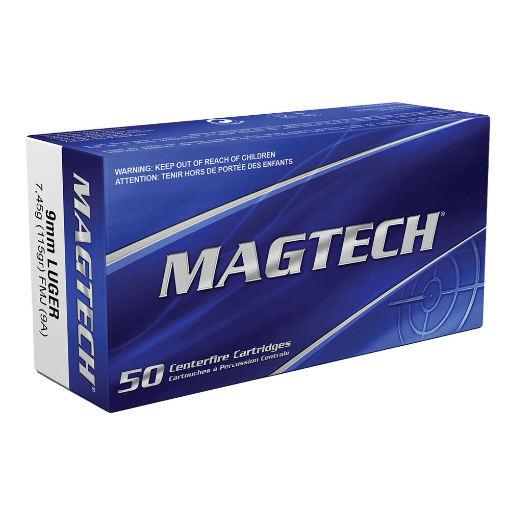 image of 9MM 115 Grain FMJ, 50 Rounds