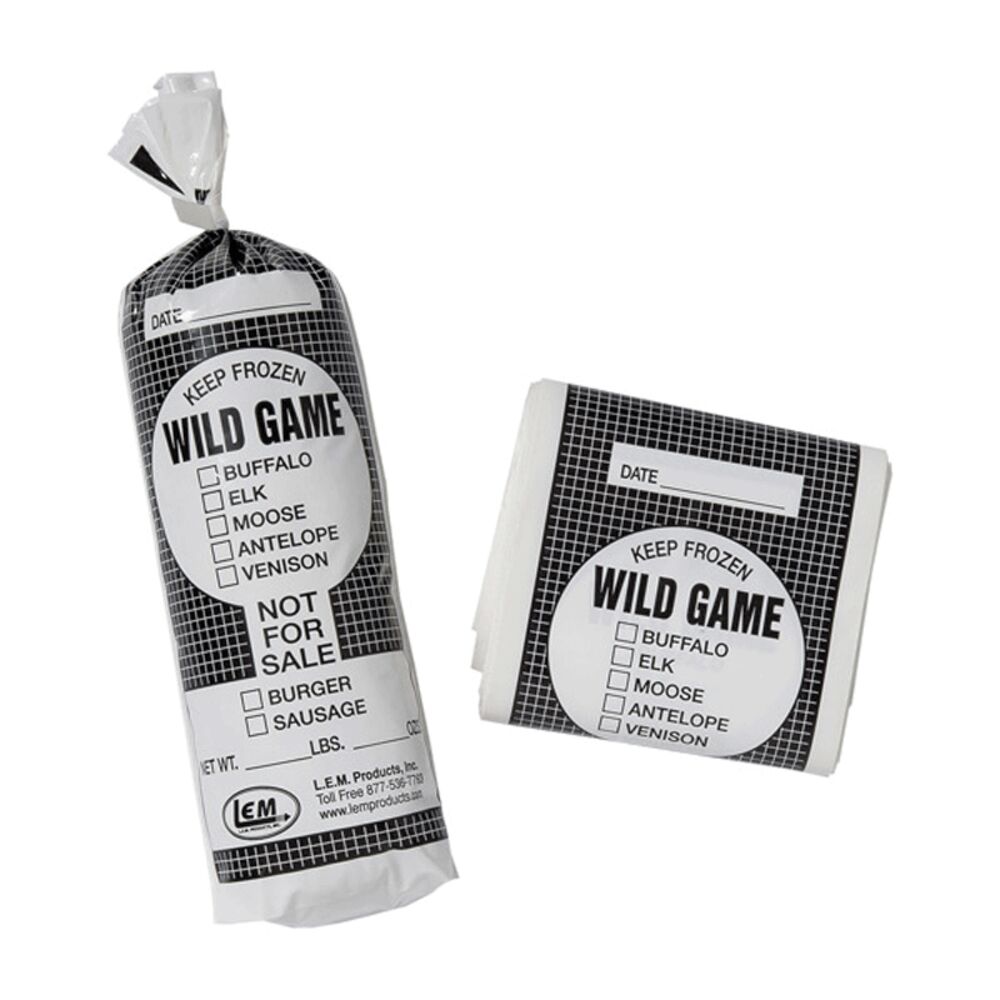 image of Wild Game Meat Bags, 25 count