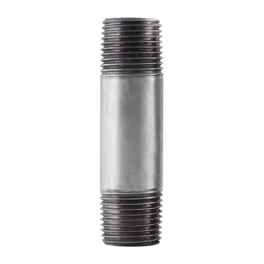 image of 309 18X112 Galvanized Pipe Nipple, 1/8-Inch X 1-1/2-Inch