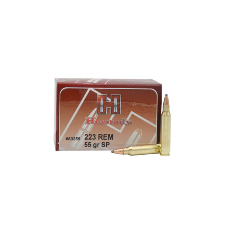 image of 223 Remington 55 gr SP Custom, 50 ct