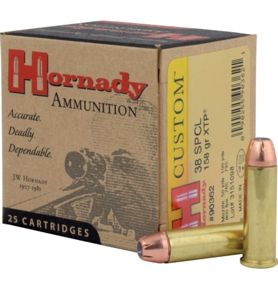 image of 38 Special 158 gr XTP, 25 ct