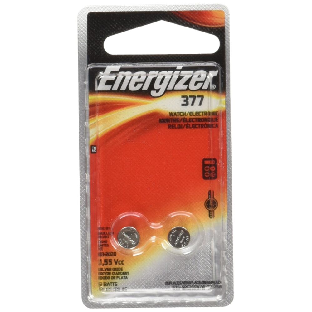 image of Zero Mercury 377 Batteries, 2 pack
