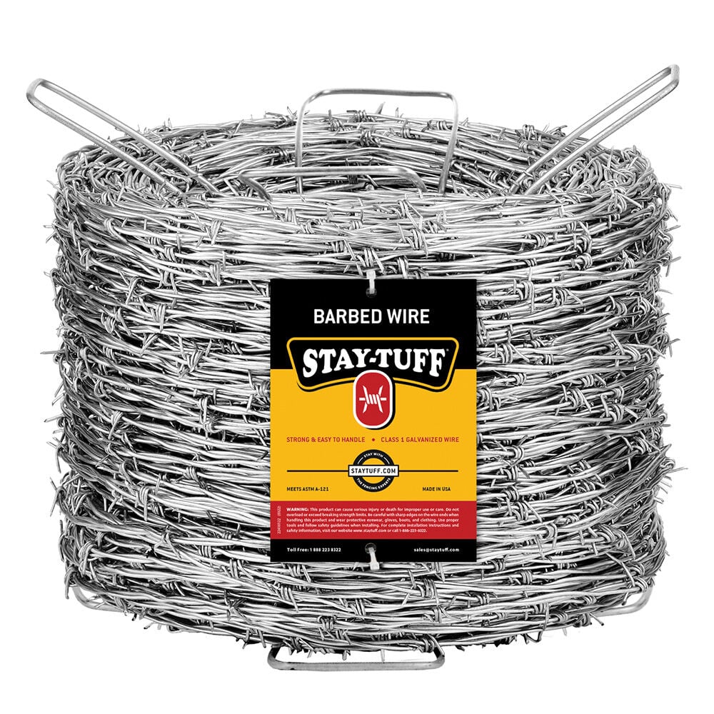 image of 4 Point Class 1, 12.5 Ga Barbed Wire