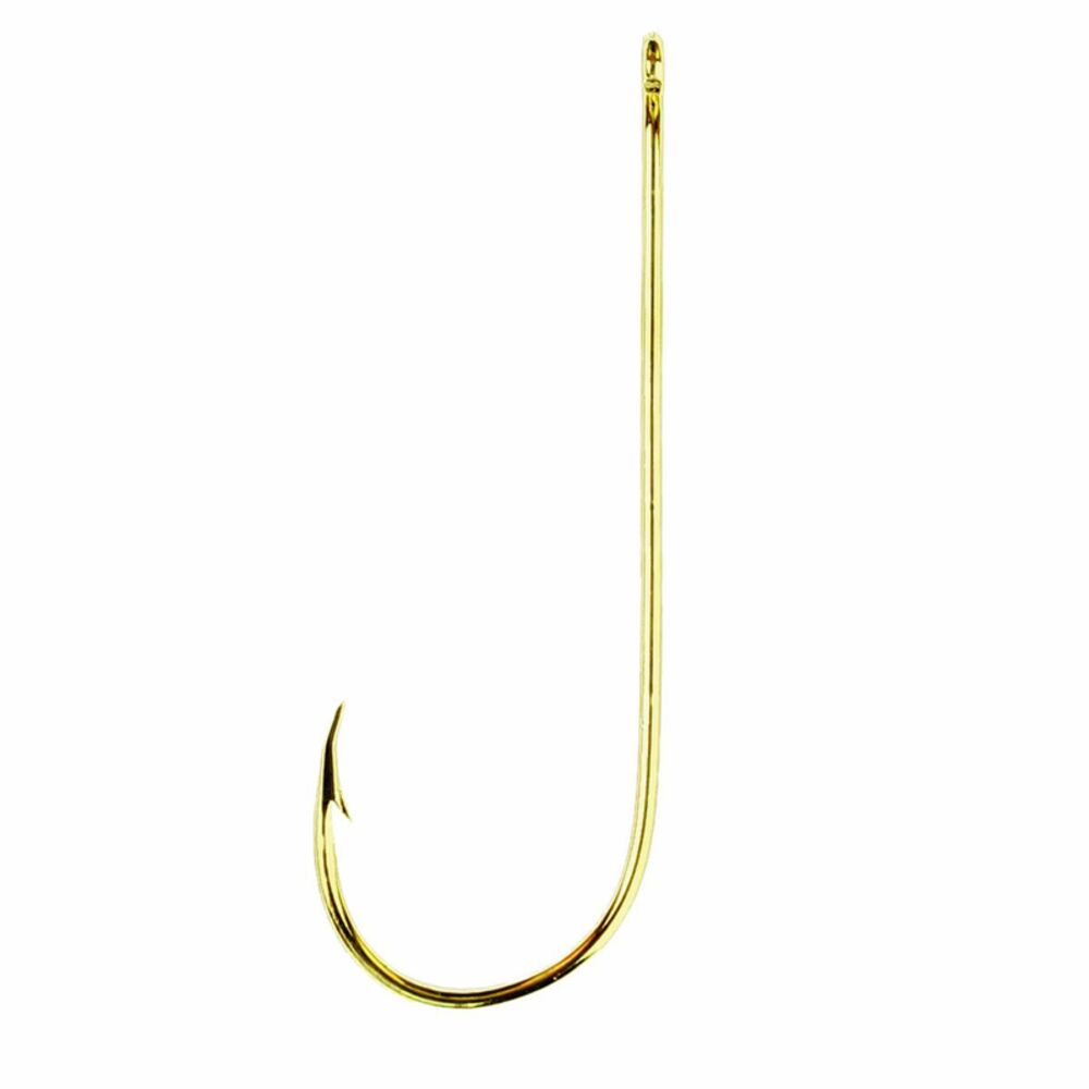 image of Crappie Hook, Gold, 1/0, 40 count