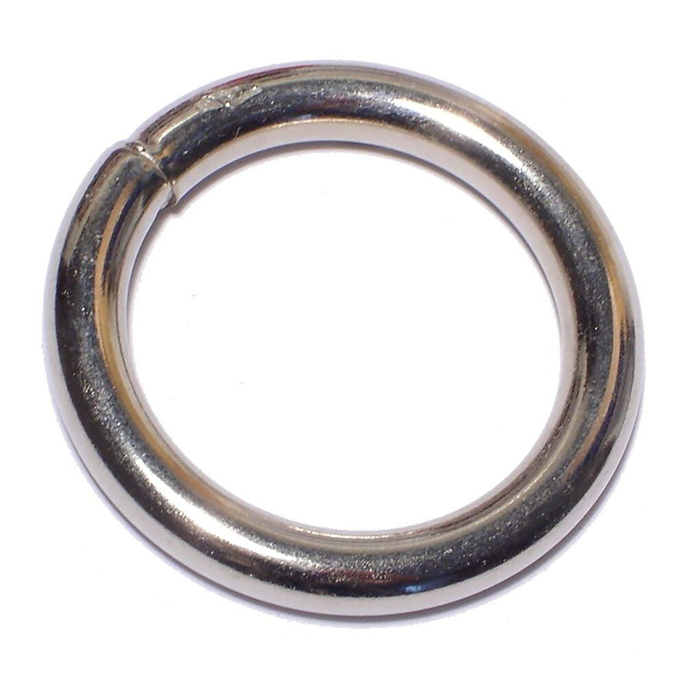 image of Number 6 x 1-1/4 Welded Rings - 80096