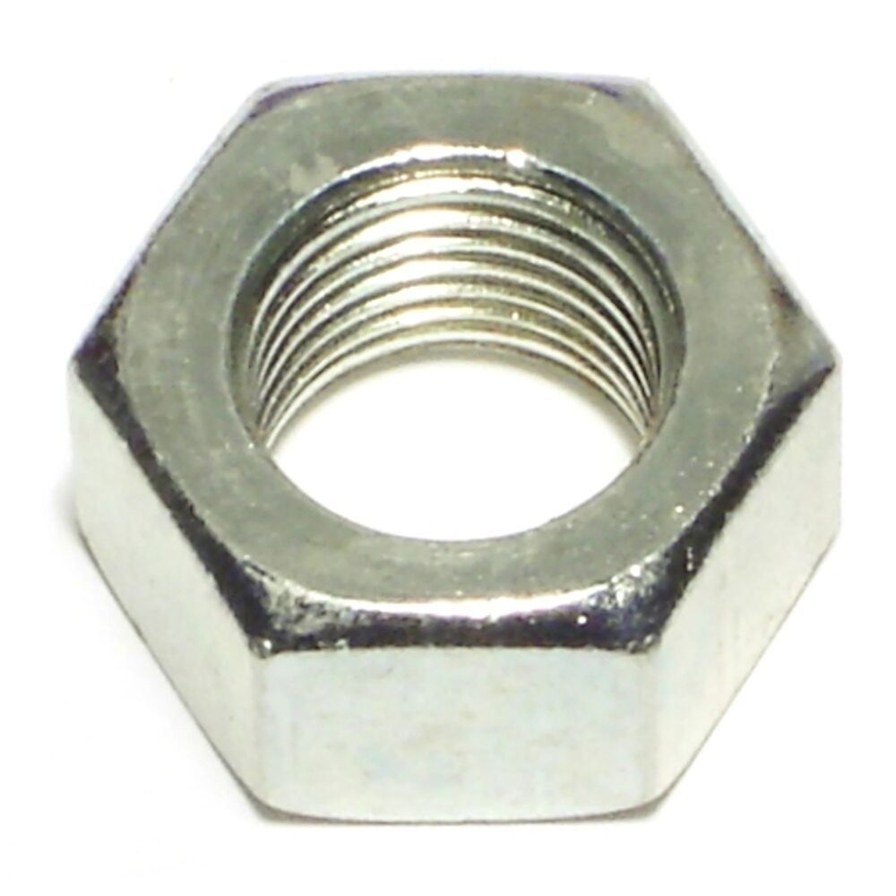 image of 9/16-18 Plain Grade 2 Fine Thread Hex Nut - 1 Count