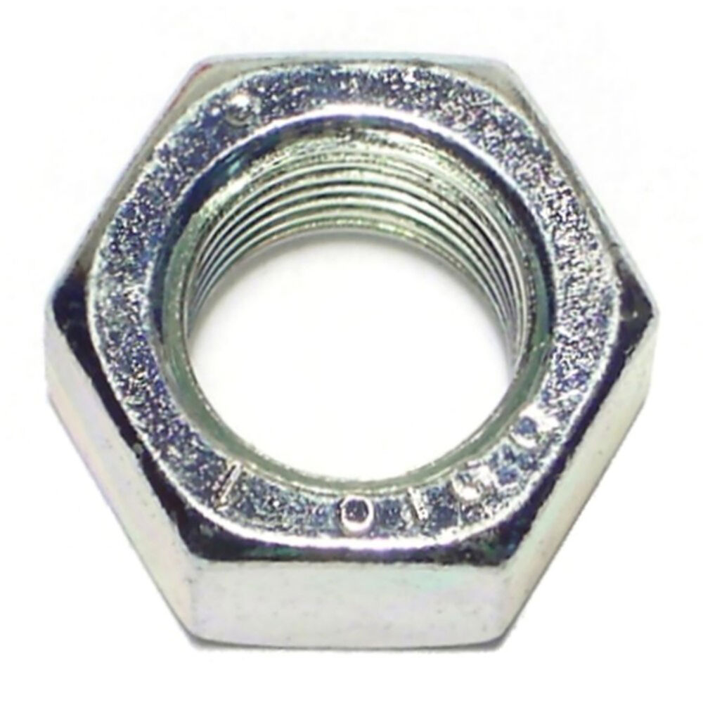 image of 1/2-20 Plain Grade 2 Fine Thread Hex Nut - 1 Count