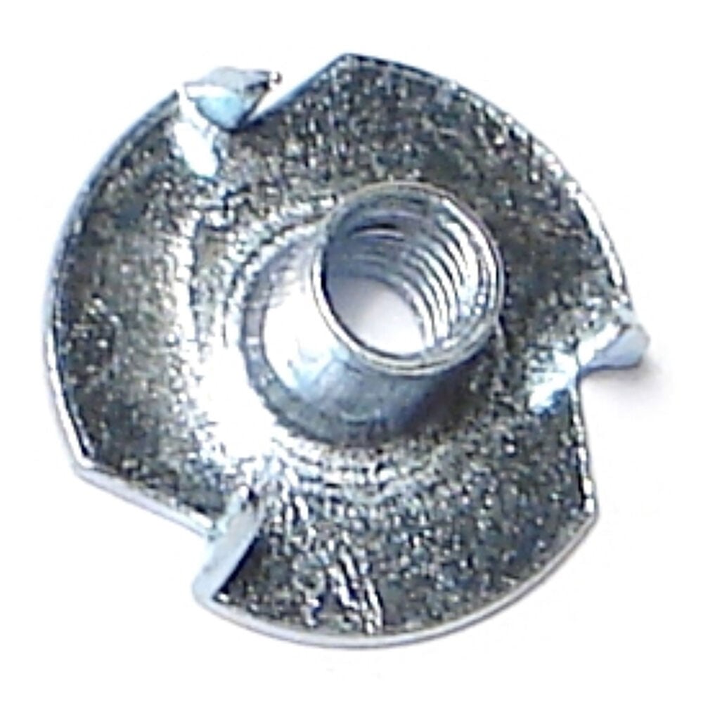 image of #10-24 x 9/32-Inch Zinc 3-Prong Tee Nut - 1 Count
