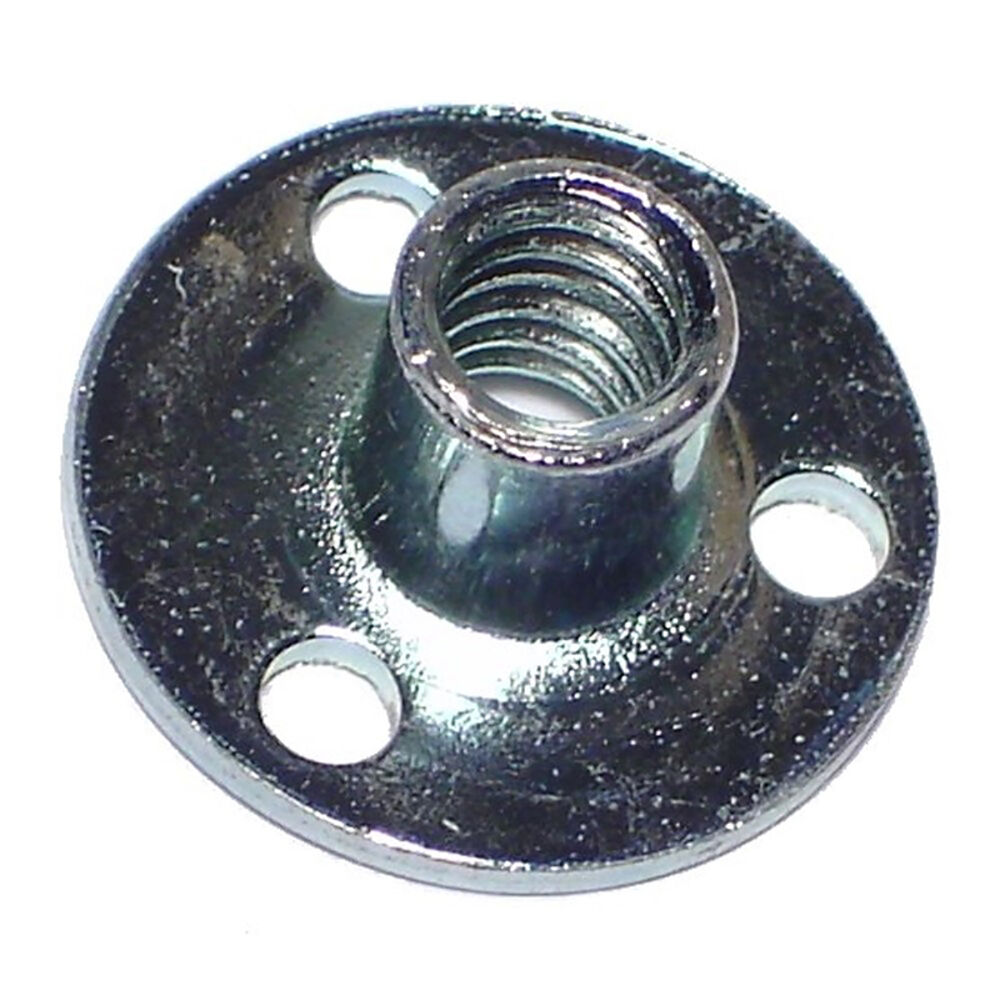 image of 1/4-Inch-20 Brad Hole Tee Nut - 1 Count