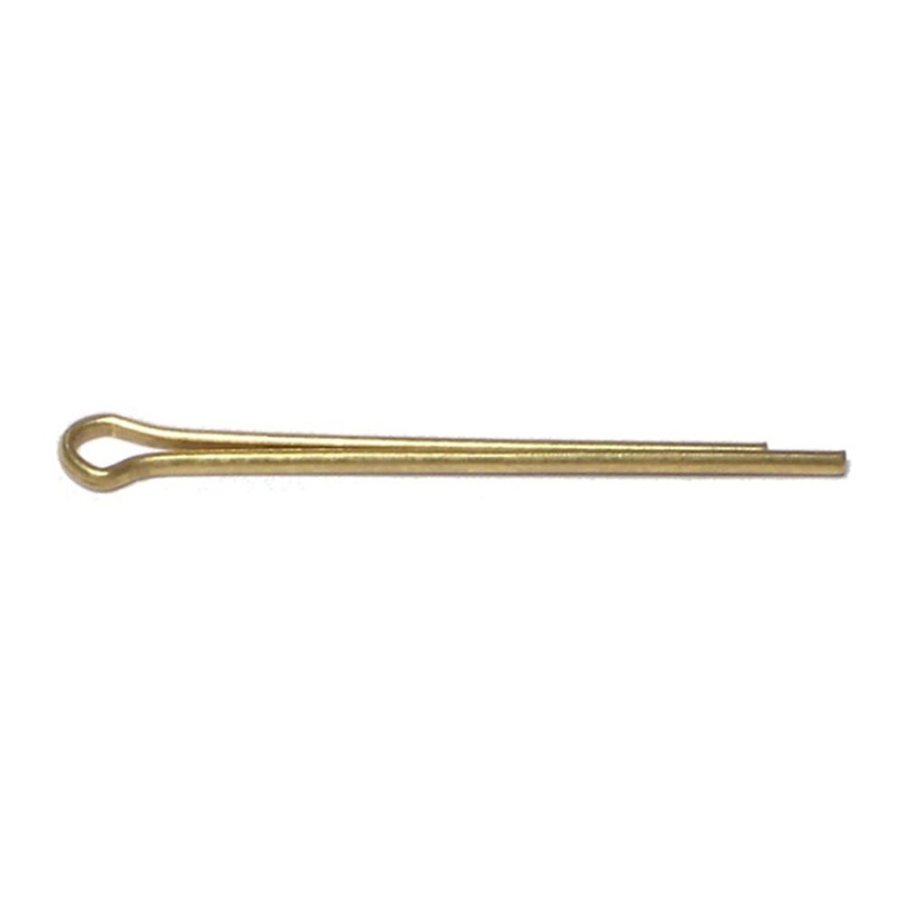 image of Cotter Pins, 3/32 x 1-1/2, Brass, 1-Piece