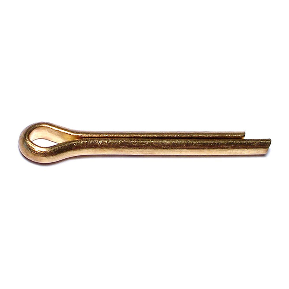 image of Cotter Pins, 1/4 x 1-3/4, Brass, 1-Piece