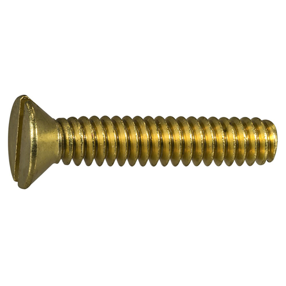 image of 10-24 X 1 Slotted Flat Machine Screw