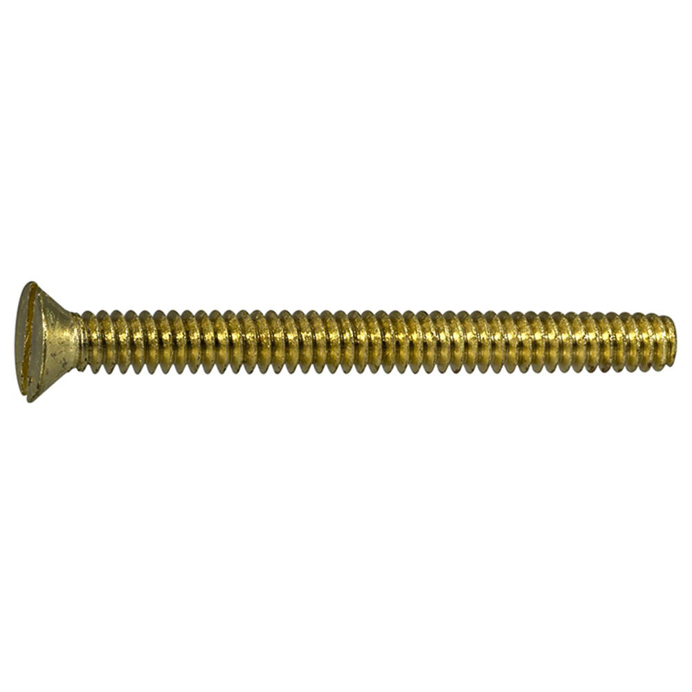 image of 10-24 X 2 Slotted Flat Machine Screw