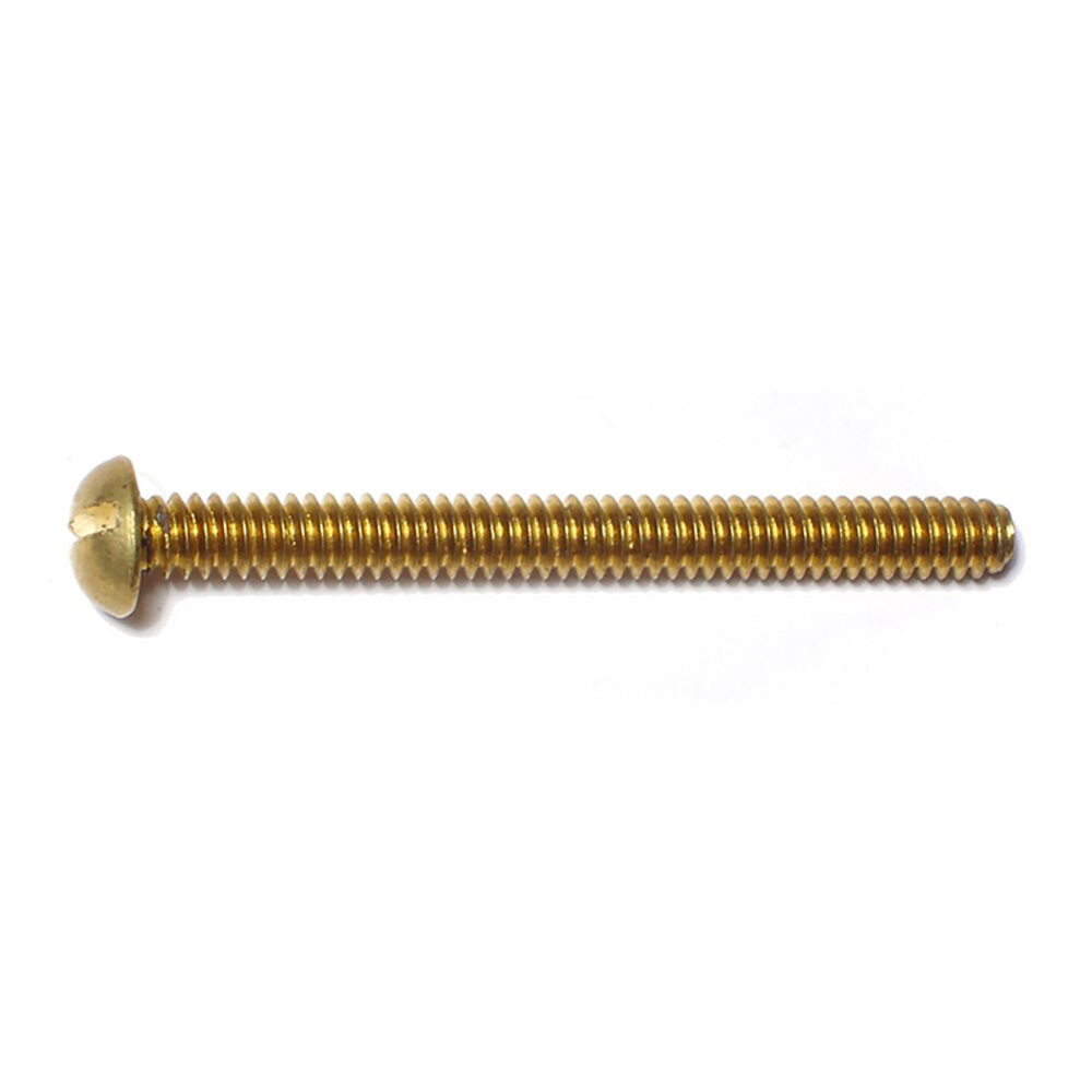 image of 10-24 X 2 Slotted Round Machine Screw