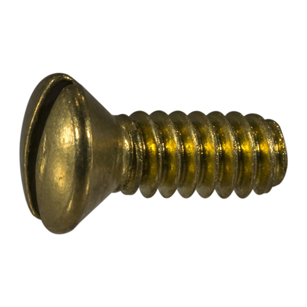 image of 6-32 X 3/8 Slotted Oval Sheet Metal Screw
