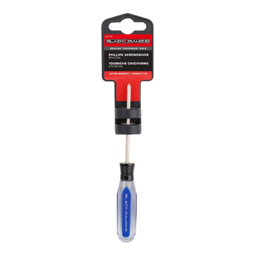 image of #0 x 2.5-inch Phillips Screwdriver