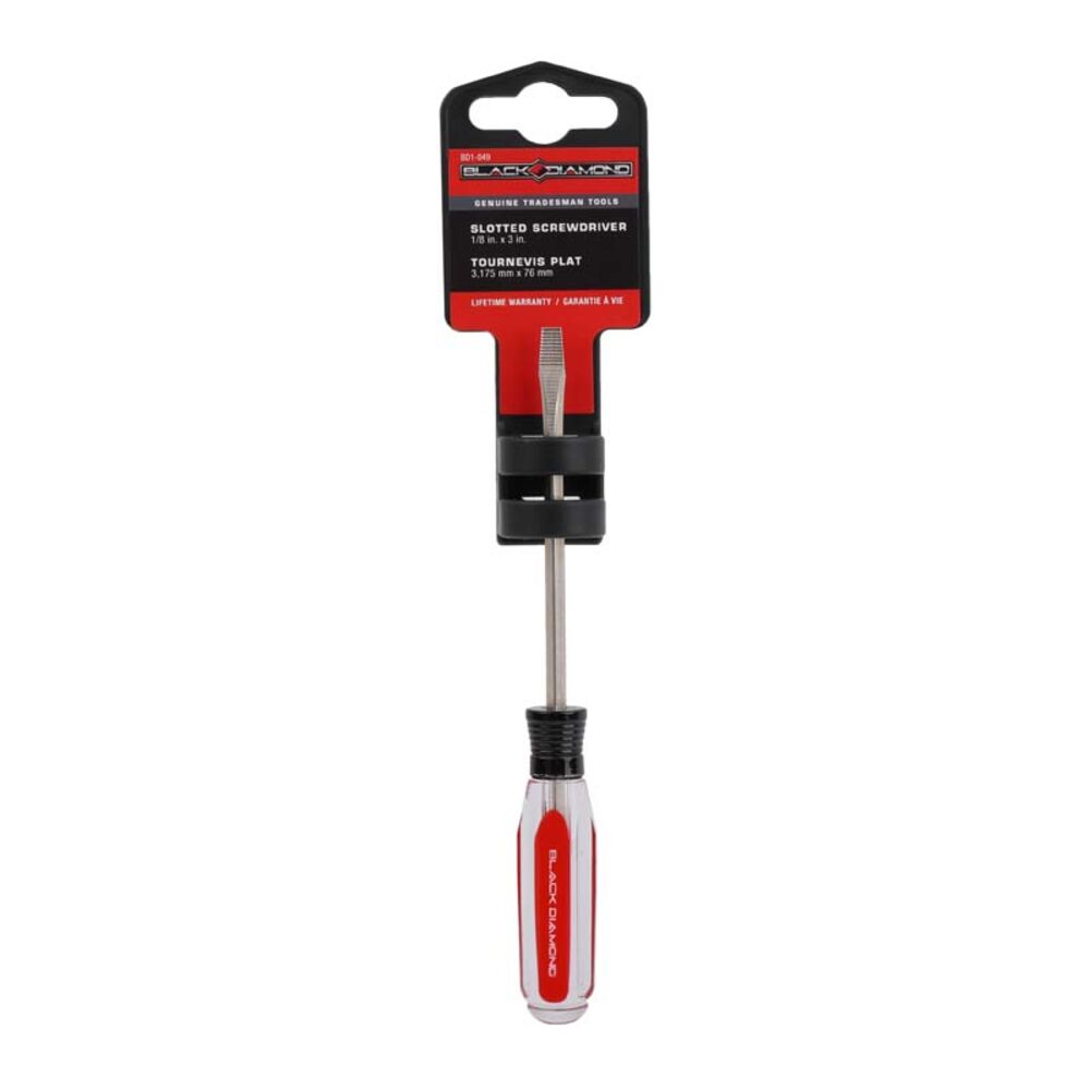 image of 1/8-inch x 3-inch Slotted Screwdriver