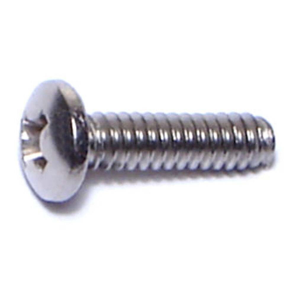 image of 6-32 x 1/2 Phillips Pan Machine Screws - 82462