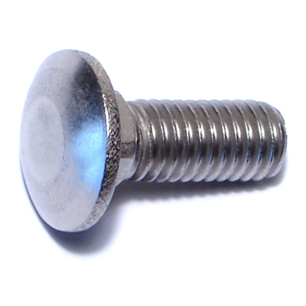 image of 3/8-16 x 1 Stainless Carriage Bolts - 83461