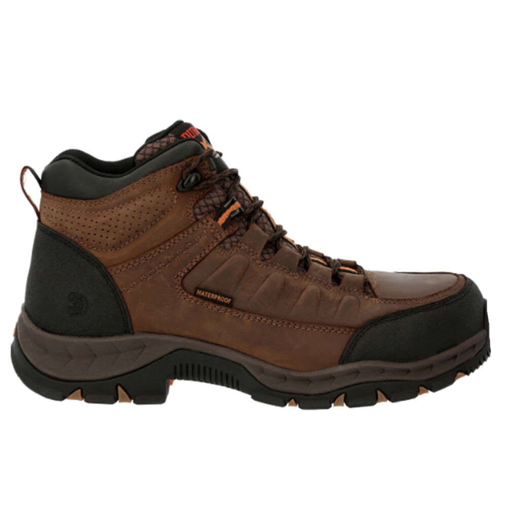 image of Men's 5-inch Renegade XP Timber Brown Lace Up Alloy Toe Waterproof Hiker