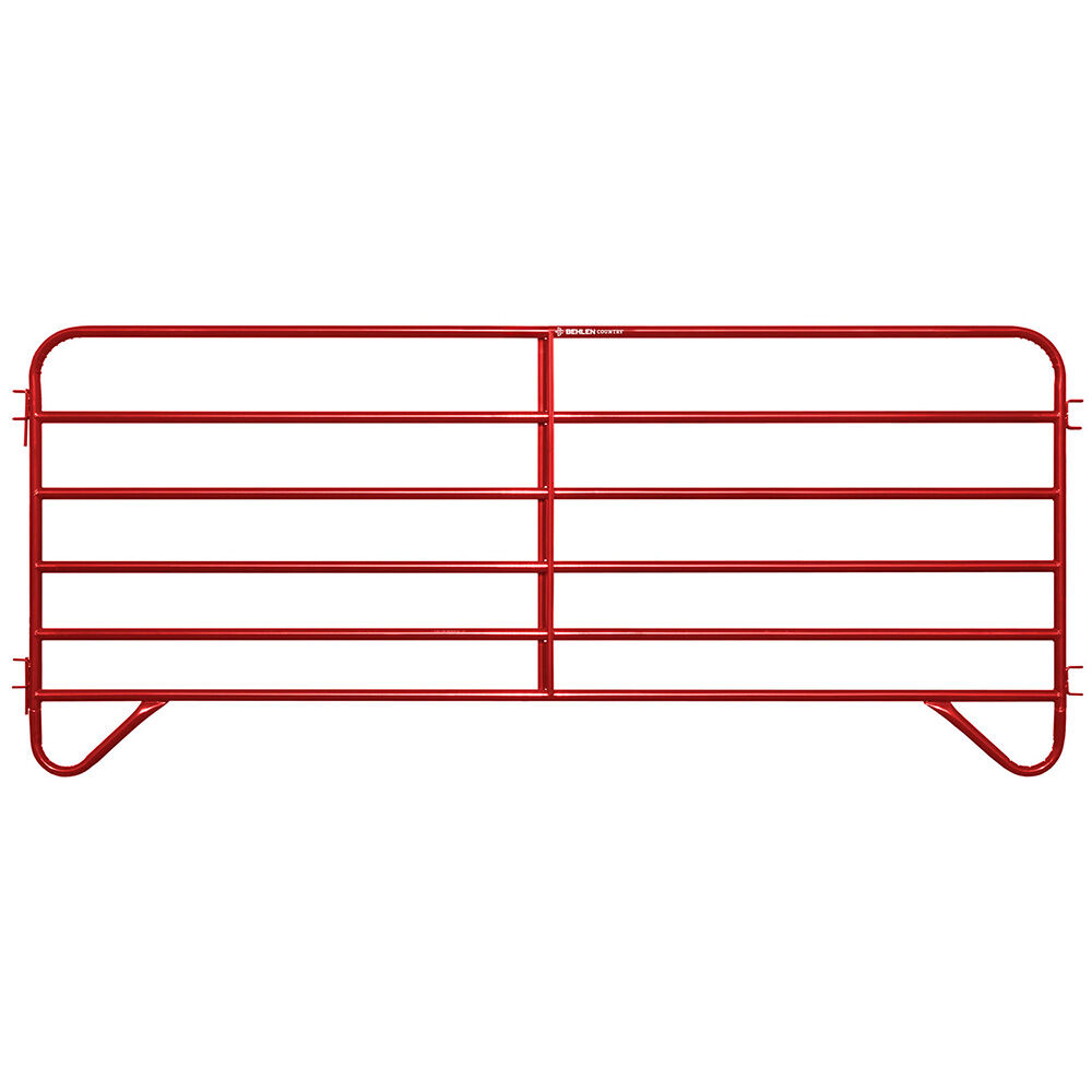 image of 12 ft Pioneer Corral Round Panel, Red