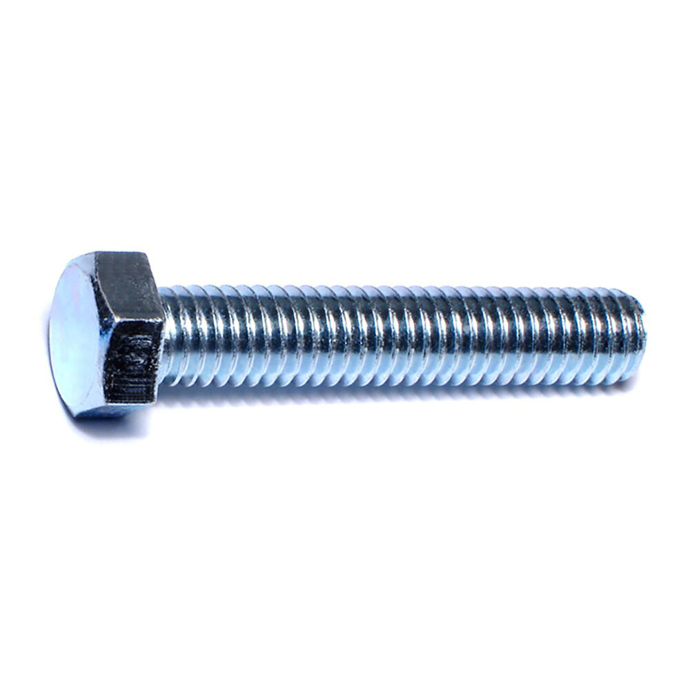 image of Full Thread Hex Tap Bolts, 3/8-16 x 2, Zinc, 1-Piece