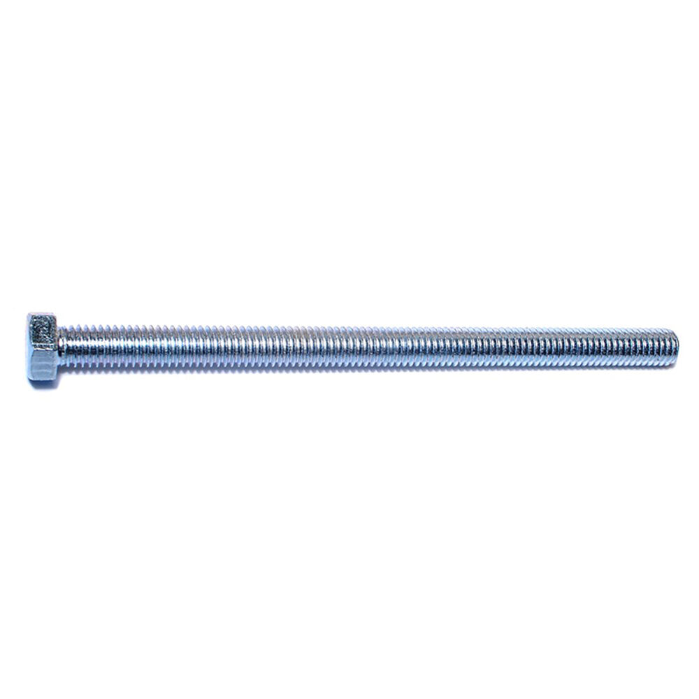 image of Full Thread Hex Tap Bolts, 3/8-16 x 6, Zinc, 1-Piece