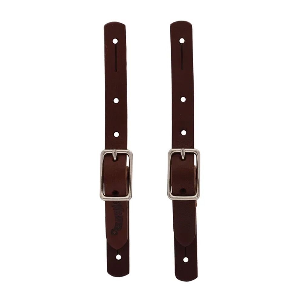 image of Youth Spur Straps, Dark Chocolate
