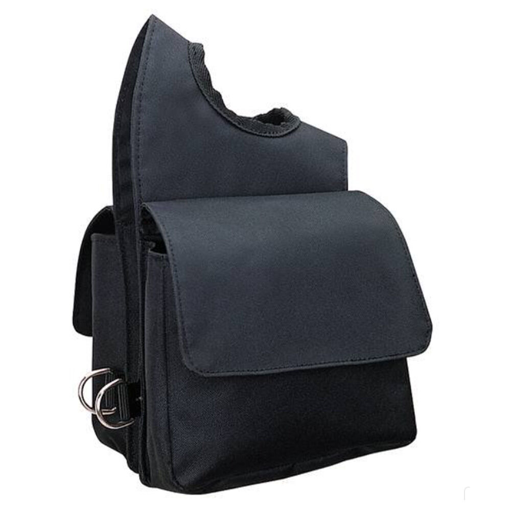 image of Nylon Pommel Bag, Black