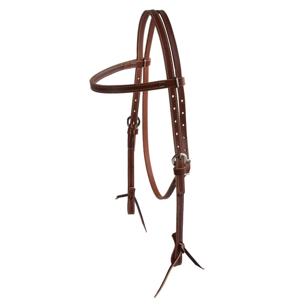 image of Latigo Leather Browband Headstall
