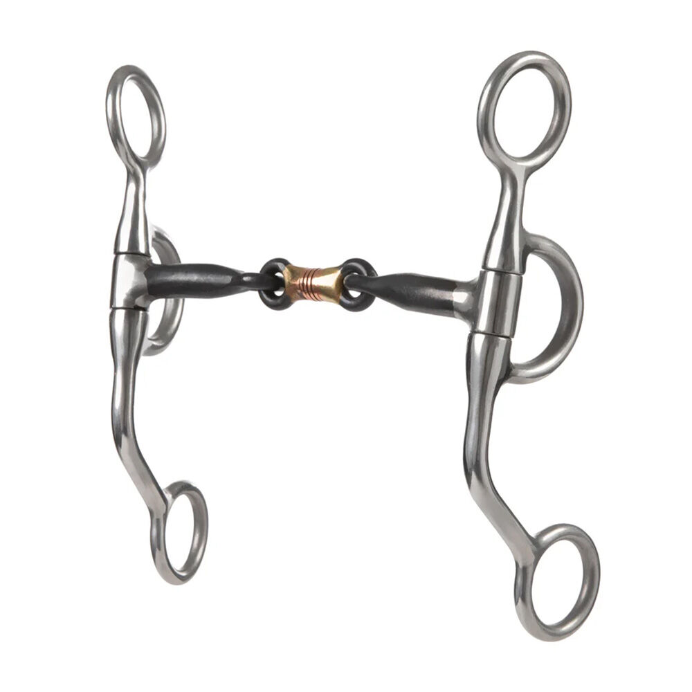 image of Sweet Iron Three-Piece Professional Argentine Bit, 6 1/2 in Cheek