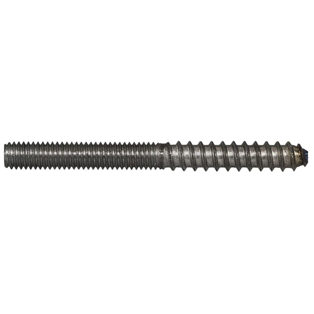 image of Hanger Bolts, 3/8-16 x 4, Steel, 1-Piece