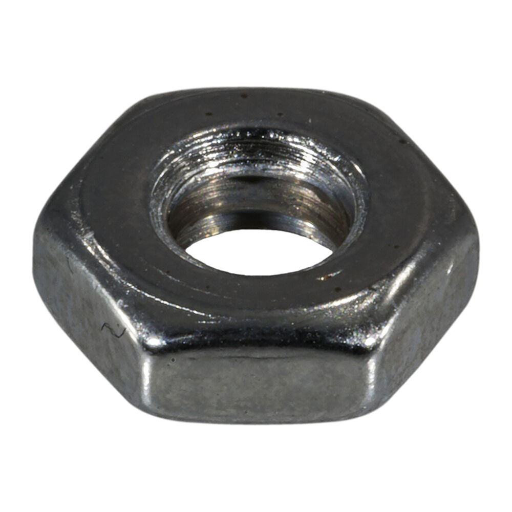 image of Coarse Hex Nuts - Grade 5, 10-24, Chrome, 1-Piece