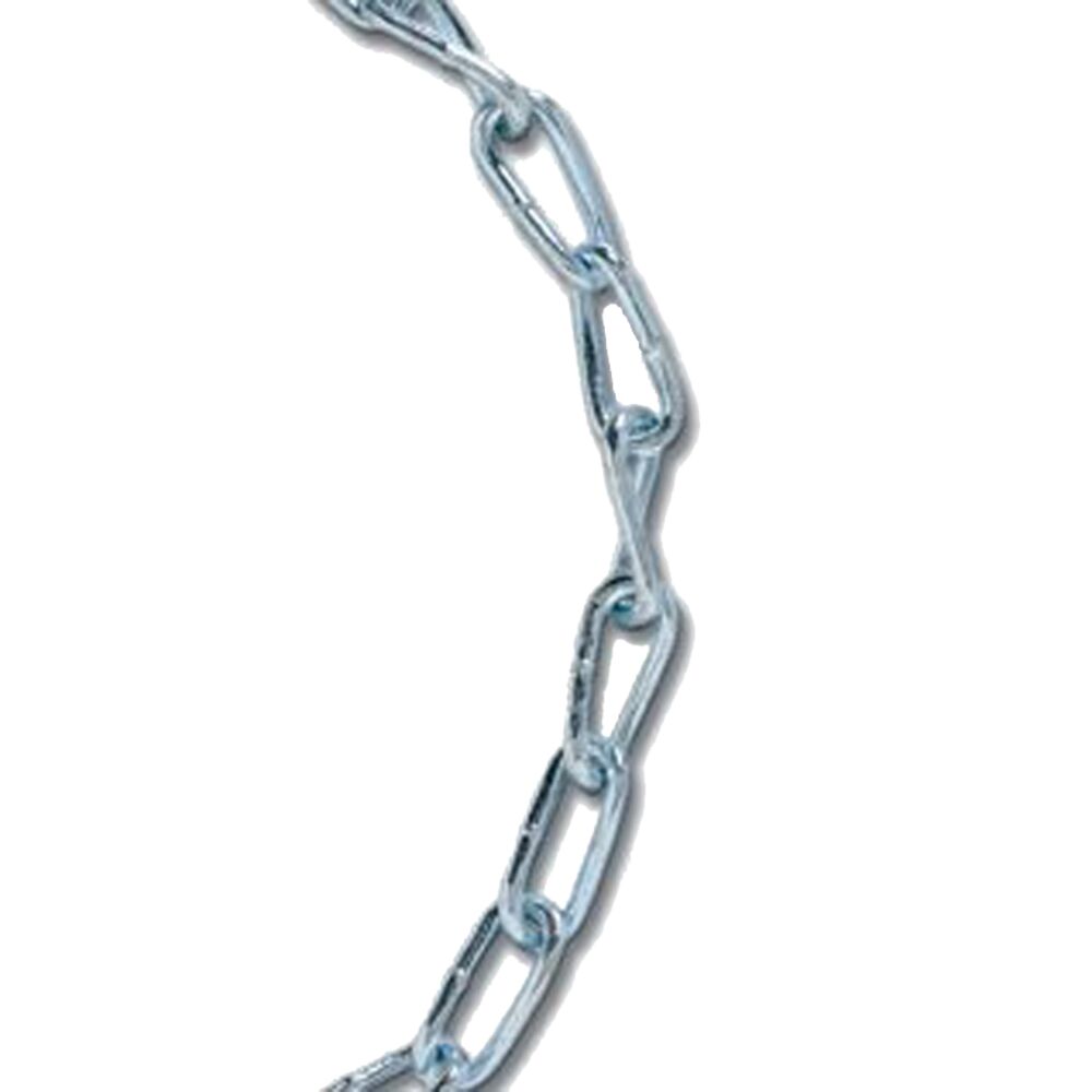 image of Chain, Machine Twisted Zinc Plated, 2/0, (Sold By the Foot)